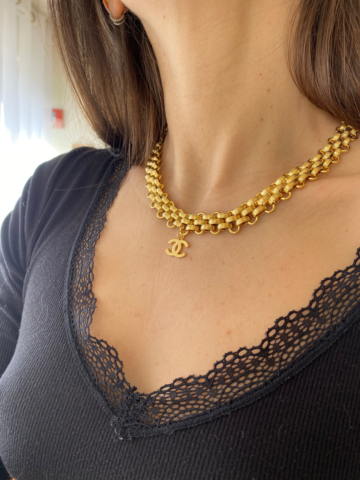 Collier choker rigane