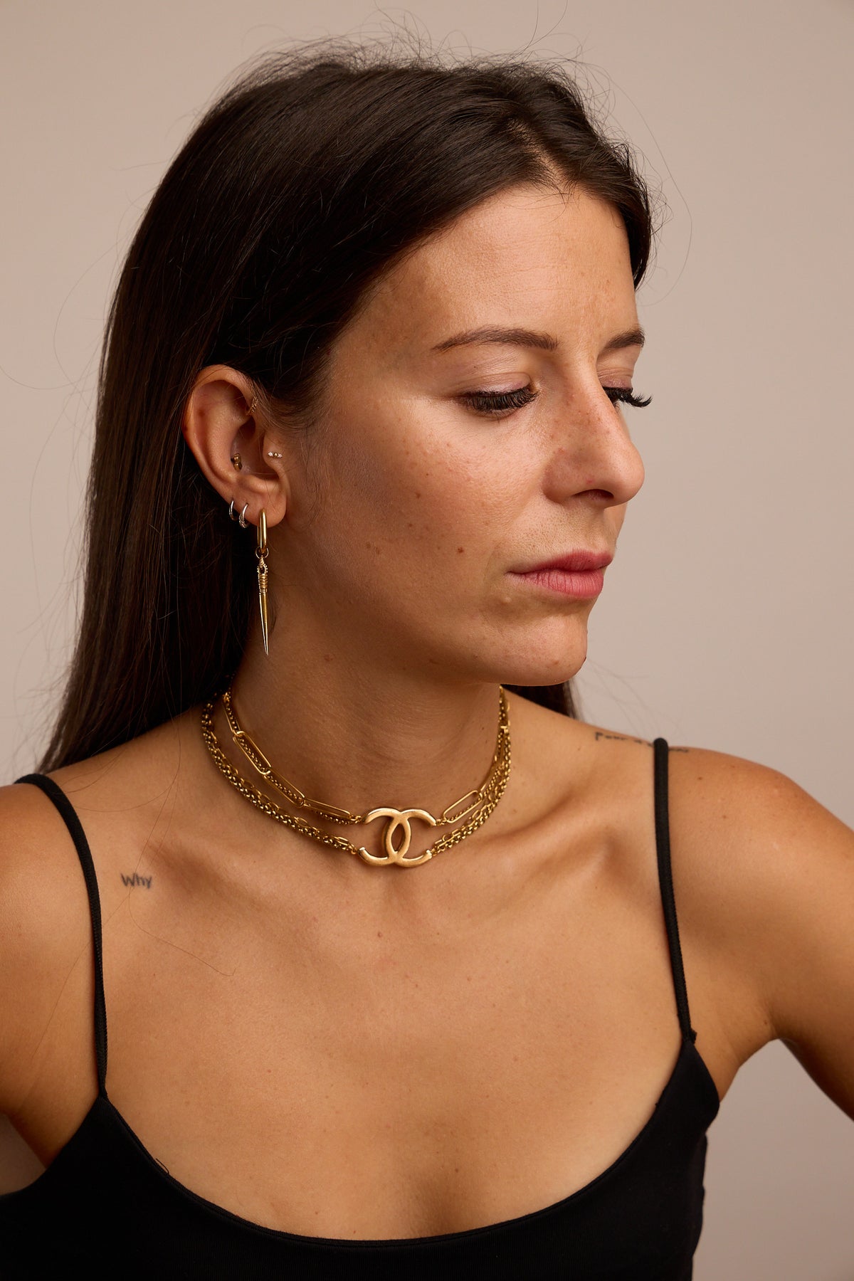 Collier choker ortense