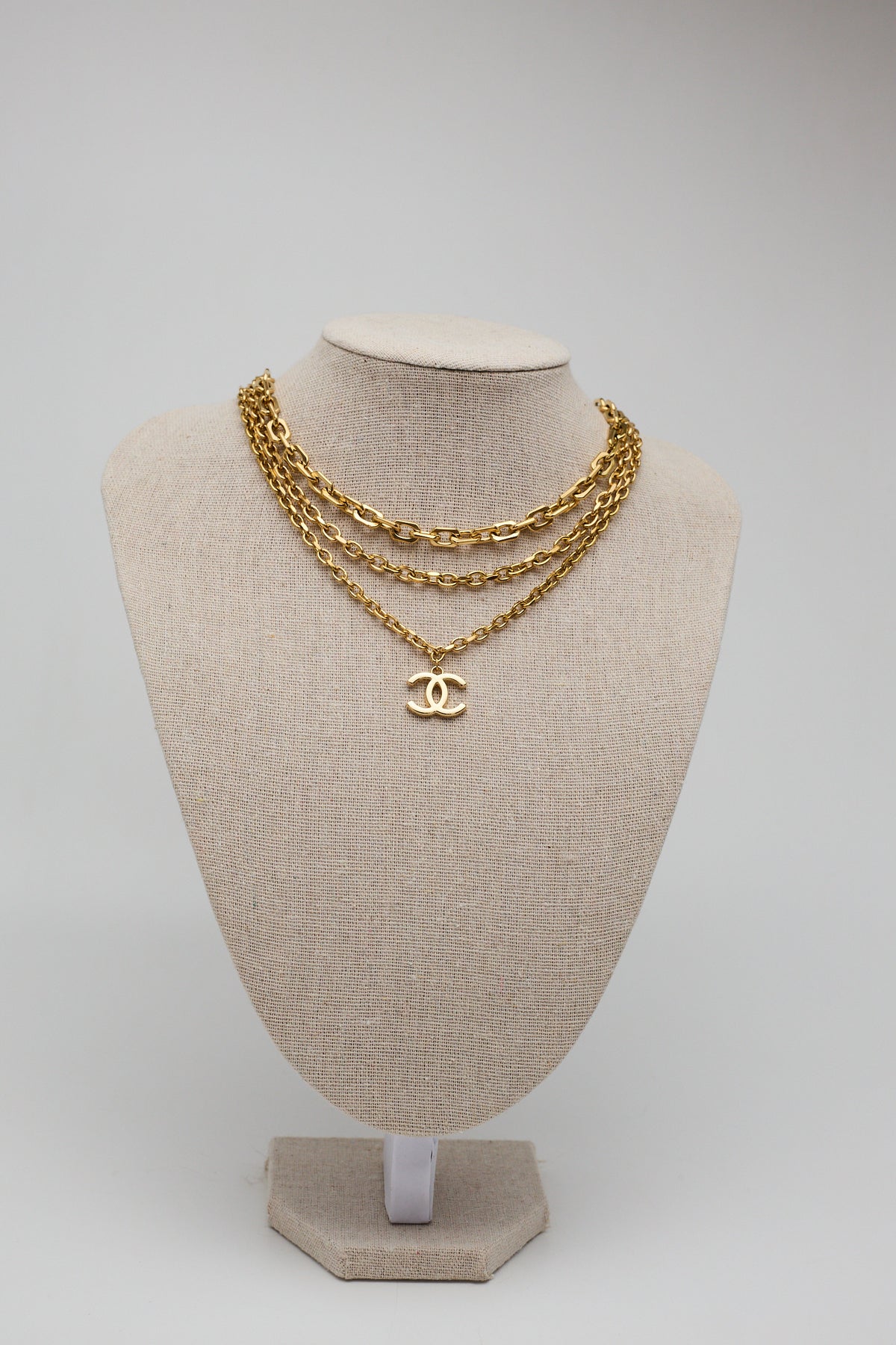 Collier triple rang estelle